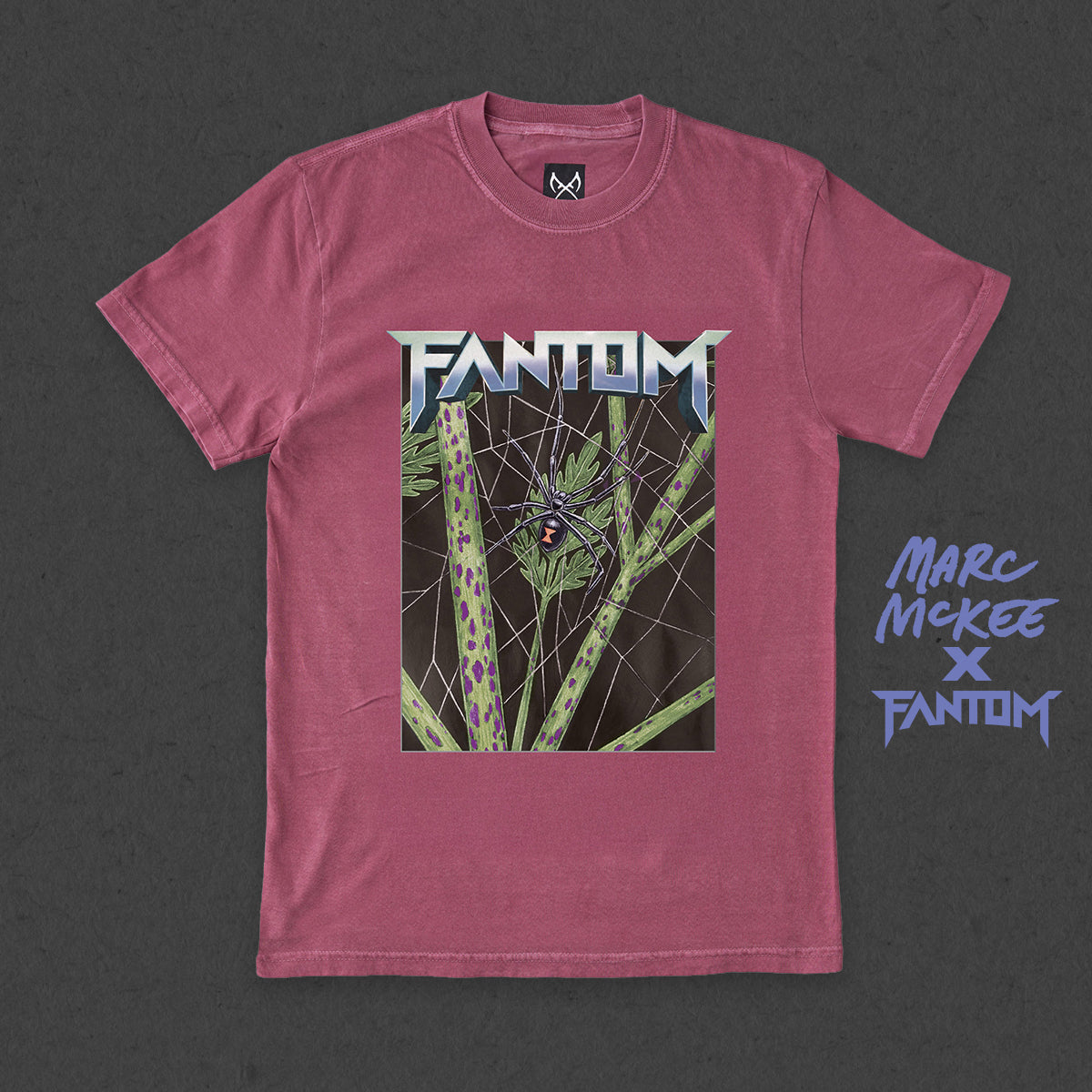 Fantom x Marc McKee Tee - Black Widow – Lazo